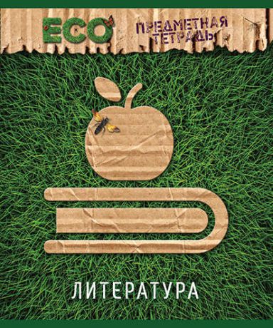 Тетрадь, предметная, 48л. А5 линейка Magic Lines Серия ЭКО-литература твин, лак, когрев,