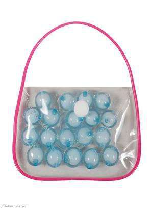 Бусины в сумочке с леской, 14 мм, голубой (11-08431-6)