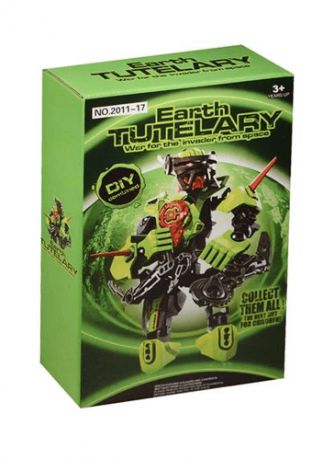 Робот-Конструктор Earth Tutelary в коробке зеленый (15-01842-2011-17-green)