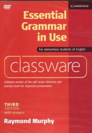 Murphy R. Essential Grammar in Use 3rd Edition Classware. For elementary students of English. DVD-ROM