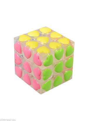 Головоломка Кубик с рельеф. гран. Сердце (3х3) (5,5х5,5) (коробка)
