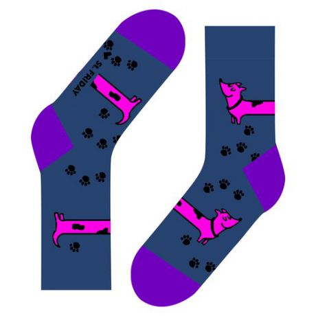Дизайнерские носки St.Friday Socks, джинс