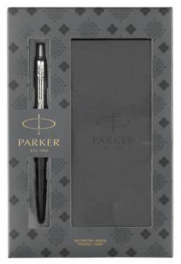 Набор Parker Jotter Core K63 (2020375) Bond Street Black CT ручка шариковая M черные чернила в комплекте