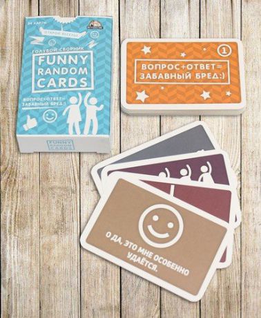 Игра для вечеринок Funny Random Cards Сборник №3. ТМ Игрополис ИН-0182