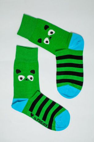 Носки дизайнерские St.Friday Socks размер 47-50, зеленый