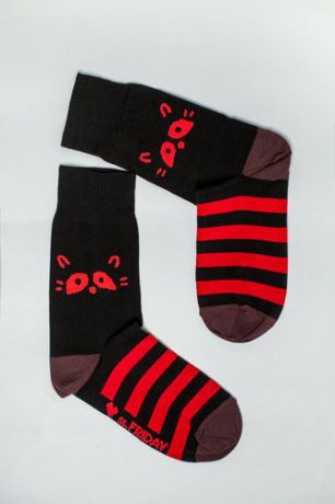 Носки дизайнерские St.Friday Socks размер 42-46, черный