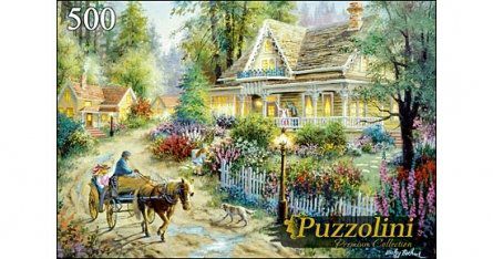 Пазл, Puzzolini 500эл. Ники Боэм. Лето В Деревне Alpz500-7696