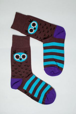 Носки дизайнерские St.Friday Socks размер 38-41, коричневый