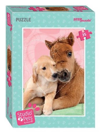 Пазл Step puzzle 35эл 23*23см Мирна (Studio Pets By Myrna) 91165