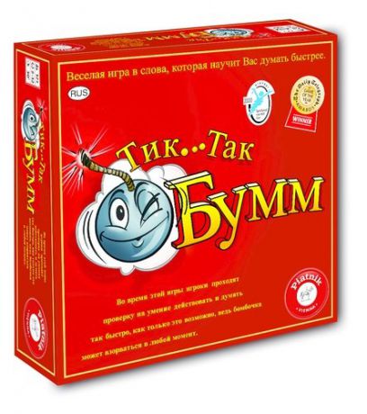 Настольная игра, Piatnik, Тик-так бумм (издание 2016г), картонная коробка 798092