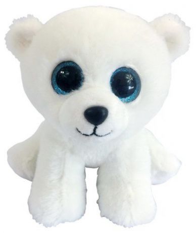 Мягкая игрушка, Abtoys Медвежонок полярный белый, 15см M0045