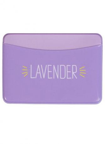Чехол для карточек горизонтальный Lavender (ДКГ2018-12)
