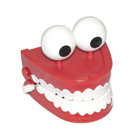 Игрушка, Заводная игрушка для развлечений Зубы с глазами SY-168