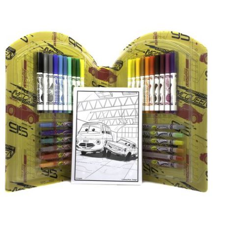 Набор для раскрашивания, Маленький набор для творчества Тачки 3, Crayola, картонная упак