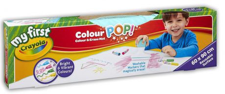 Набор, Коврик для рисования Color Pops, Crayola картонная упаковка 81-2006