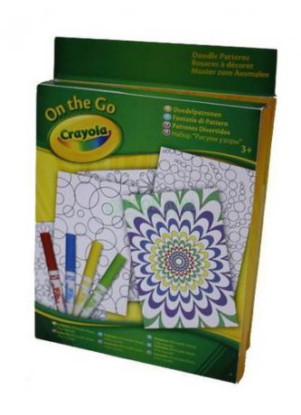 Набор для творчества, Мини набор Crayola Рисуем узоры картонная упаковка 04-1002