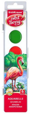 Краски 6 цветов акварельные ArtBerry® с УФ защитой яркости