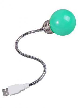 Лампа USB (22см) зеленая