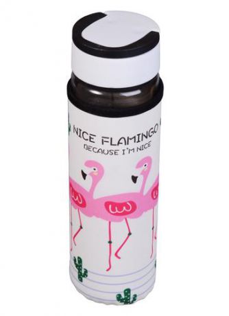 Бутылка в чехле Фламинго(стекло)(500мл)
