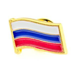 Сувенир, Значок Флаг РФ 104-33