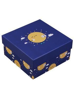 Коробка подарочная Cute Sun 16*16*8см, картон, Kairui 13-Kairui-HZ-1665L