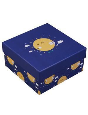 Коробка подарочная Cute Sun 14*14*7см, картон, Kairui 13-Kairui-HZ-1665M