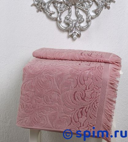 Полотенце Karna Esra 50х90 см, розовое