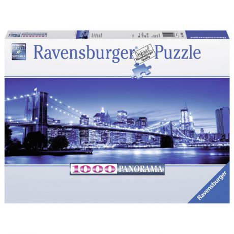 RAVENSBURGER Пазл панорамный Ночь в Нью-Йорке 1000 деталей