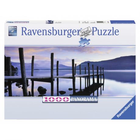 RAVENSBURGER Пазл панорамный Идиллия на озере 1000 деталей