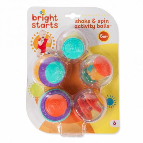 Bright Starts Развивающая игрушка Забавные шарики