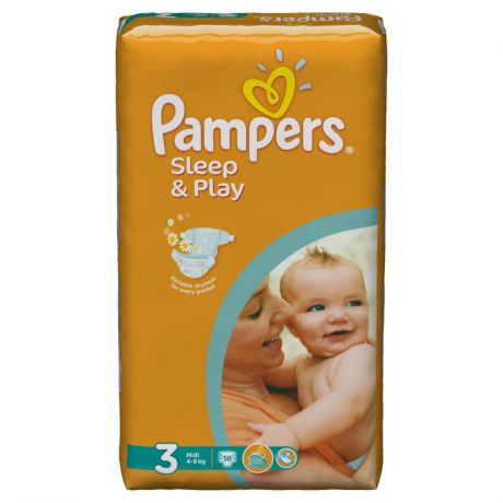 Pampers Подгузники Sleep&Play Midi 4-9 кг 58 шт