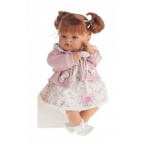 Antonio Juan Munecas Кукла-малыш Каталина в розовом
