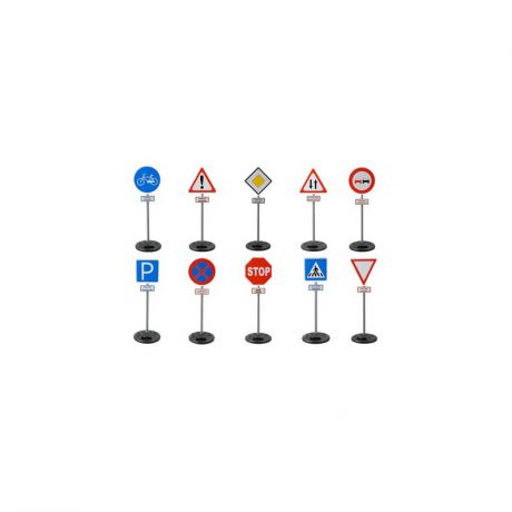 Pilsan Игровой набор Дорожные знаки на стойке