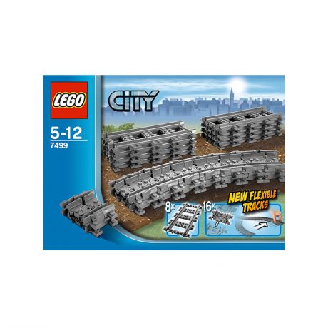 LEGO Набор Гибкие пути для конструктора Город