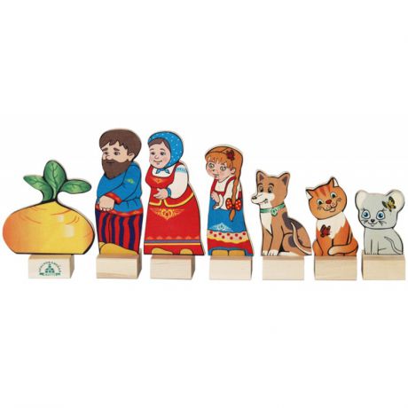 Краснокамская игрушка Игровой набор Персонажи сказки Репка