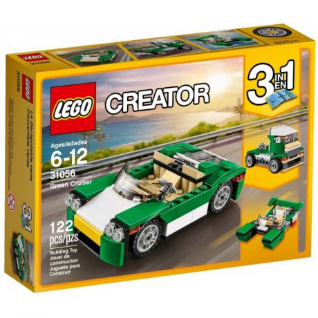 LEGO Конструктор Зелёный кабриолет Creator 31056
