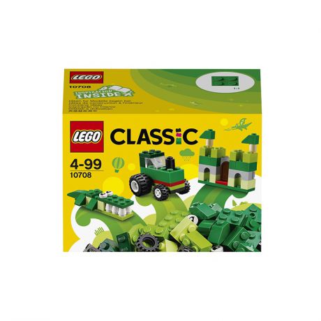 LEGO Конструктор Зеленый набор для творчества Classic 10708