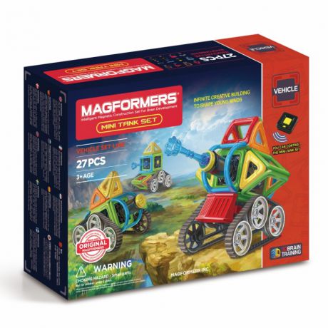 MAGFORMERS Магнитный конструктор Mini Tank set