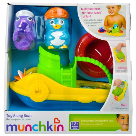 Munchkin Игровой набор для ванны Весёлая лодочка