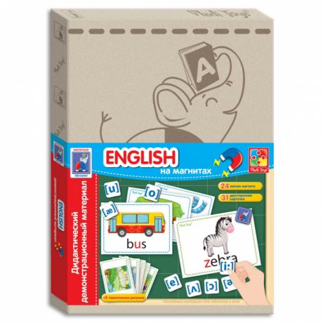 Vladi Toys Развивающая игра Дидактический материал English