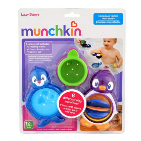 Munchkin Игровой набор для ванны Морские животные 2 шт
