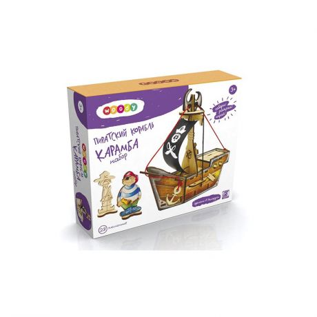Woody Игровой набор Пиратский корабль Карамба
