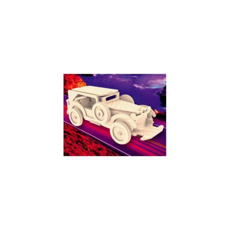 Мир деревянных игрушек Сборная модель Ретроавтомобиль №2