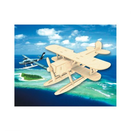 Мир деревянных игрушек Сборная модель Самолет Хенкель HE51