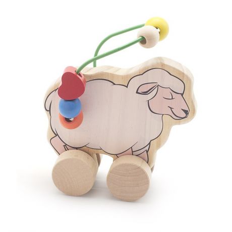 Мир деревянных игрушек Лабиринт-каталка Овца