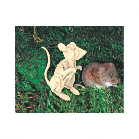 Мир деревянных игрушек Сборная модель Мышь