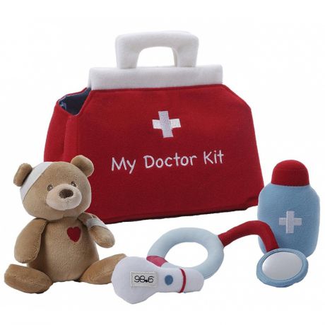 Gund Набор мягких игрушек My First Doctors Kit Play Set 20,5 см