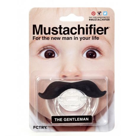 Mustachifier Пустышка Gentleman 0+
