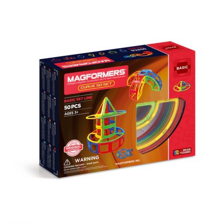 MAGFORMERS Магнитный конструктор Curve 50