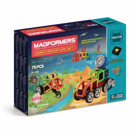MAGFORMERS Магнитный конструктор Adventure World set